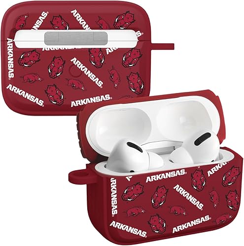 Miniatura 14 de AFFINITY BANDS Arkansas Razorbacks Camo HDX - Funda compatible con Apple AirPods Pro Camo,Champion Series,Clásico,Arkansas Razorbacks,2-Arkansas