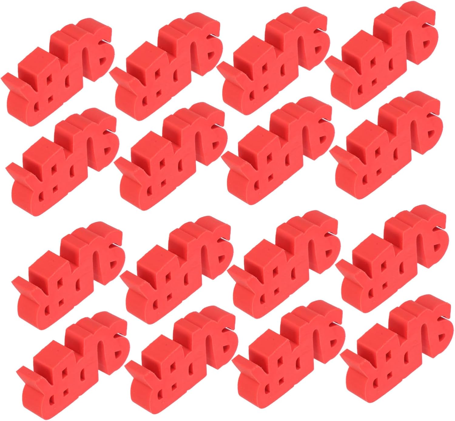 Ipetboom 30pcs Red Super Motivational Pencil Erasers Set, 3D Positive Attitude Student Desk Erasers for Classroom Drawing and School Supplies