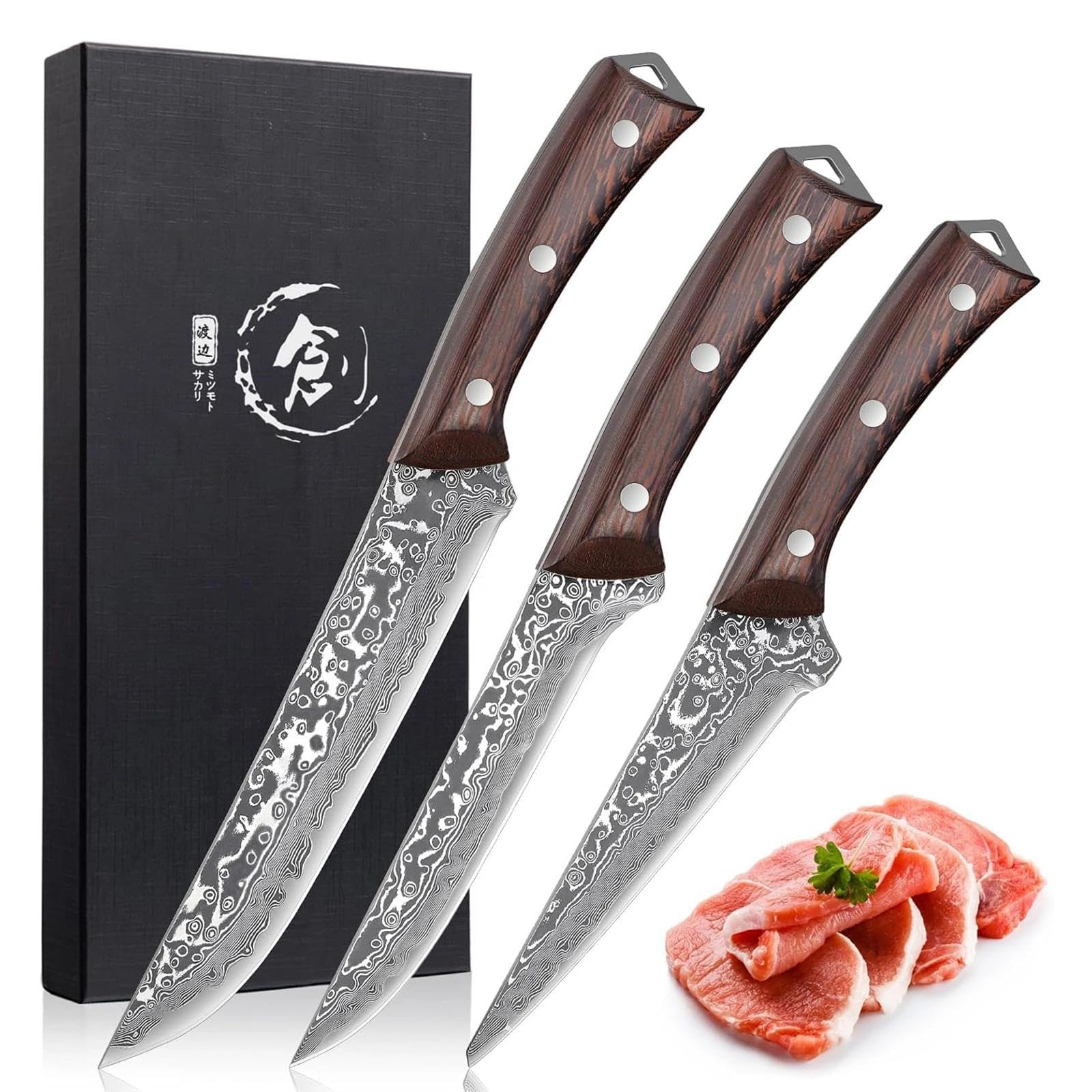 PURPLEBIRD Japanese Brisket Slicing Knife for BBQ, Full Tang Butcher Knife — Amazon image 9