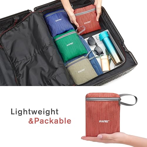 Miniatura 6 de G4Free Mochila de senderismo de 10L Mochila de viaje pequeña Mochila plegable ligera Mochila de hombro plegable casual