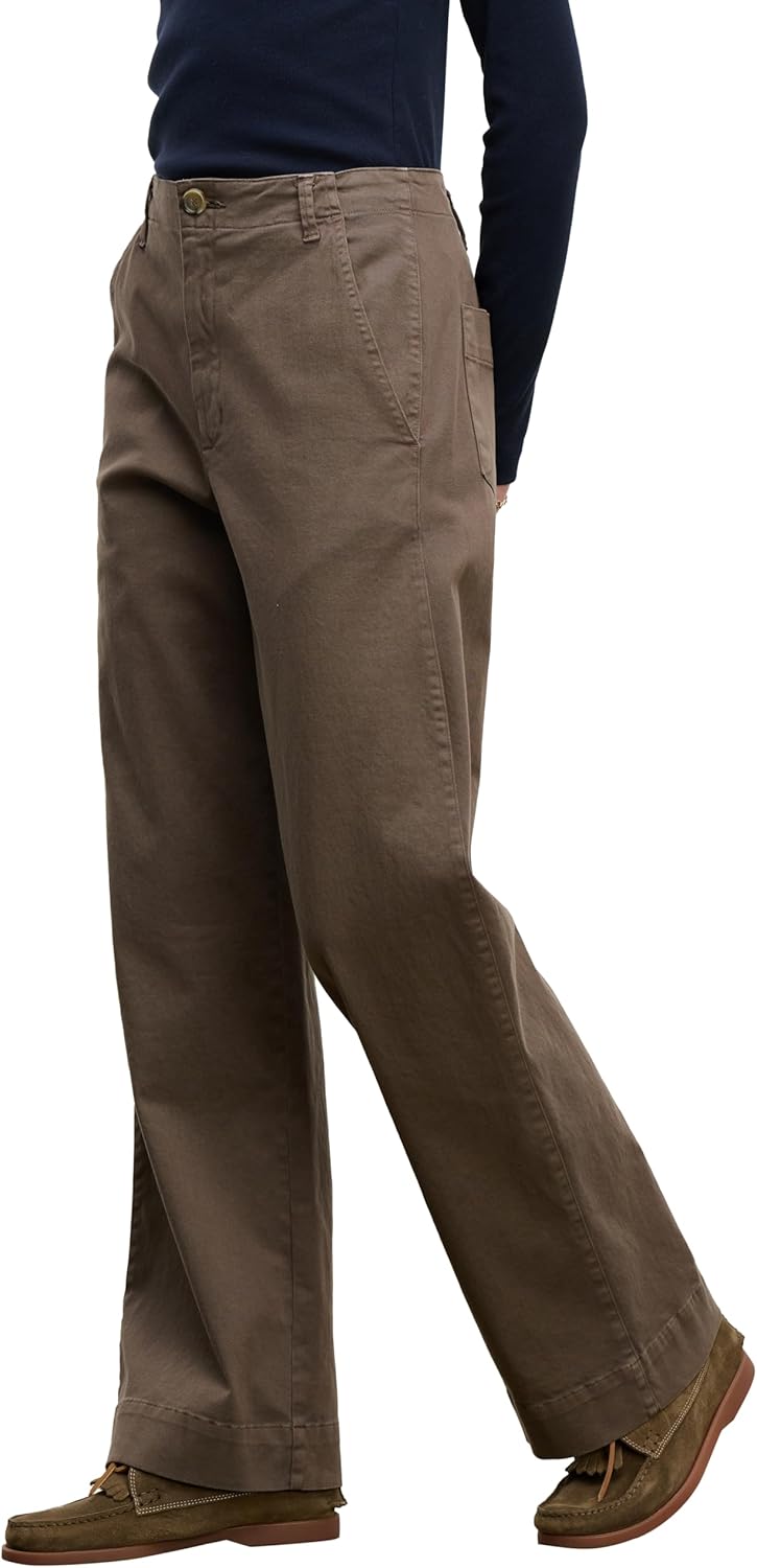 VELVET BY GRAHAM & SPENCER Women's Den Stretch Cotton Twill Pants, Malt - Image 2