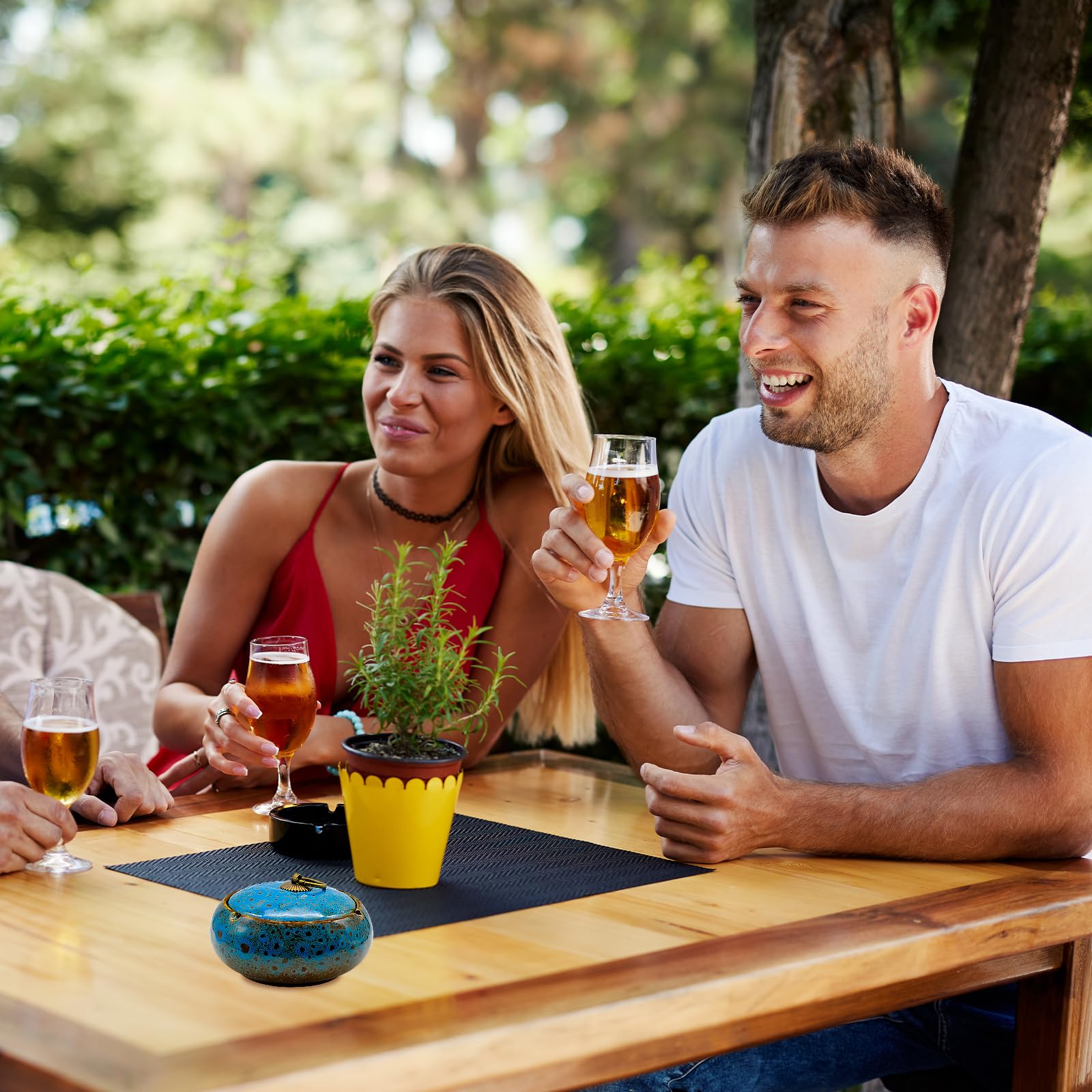 Cendrier Extérieur En Céramique, Cendrier Coupe-vent, Anti-odeurs, Cendrier Tempête Pour La Maison, Le Bureau, La Décoration | Rakuten