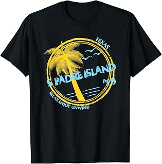 South Padre Island Texas Souvenir Gift For Spring Break 19 T-Shirt