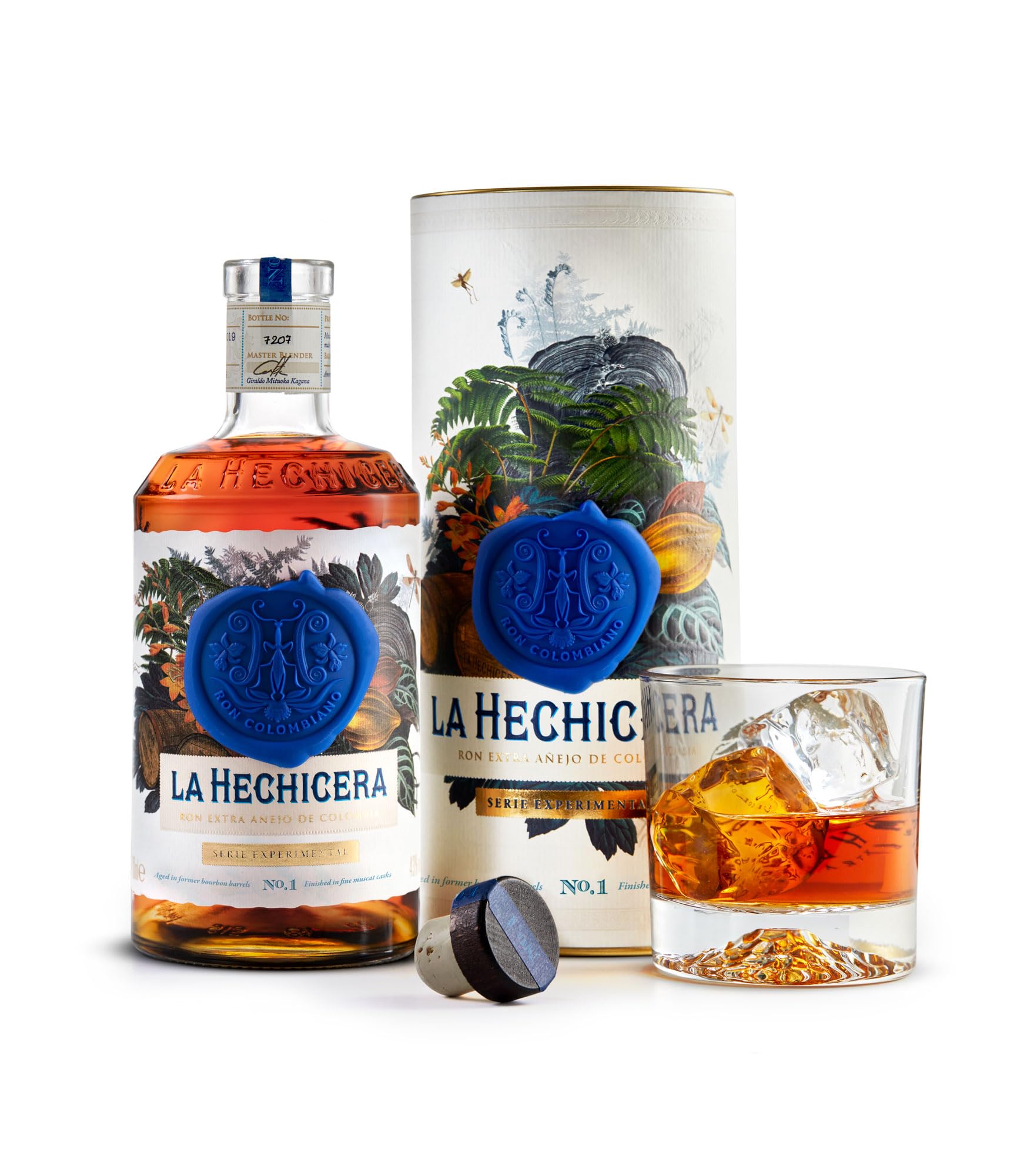 La Hechicera Serie Experimental N.1 Ron Extra Añejo de Colombia - 700 ml