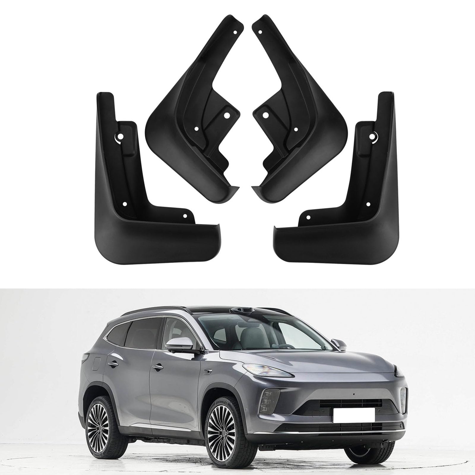 Accesorios de coche Exeed ET5 2026: faldillas guardabarros de protección contra impactos