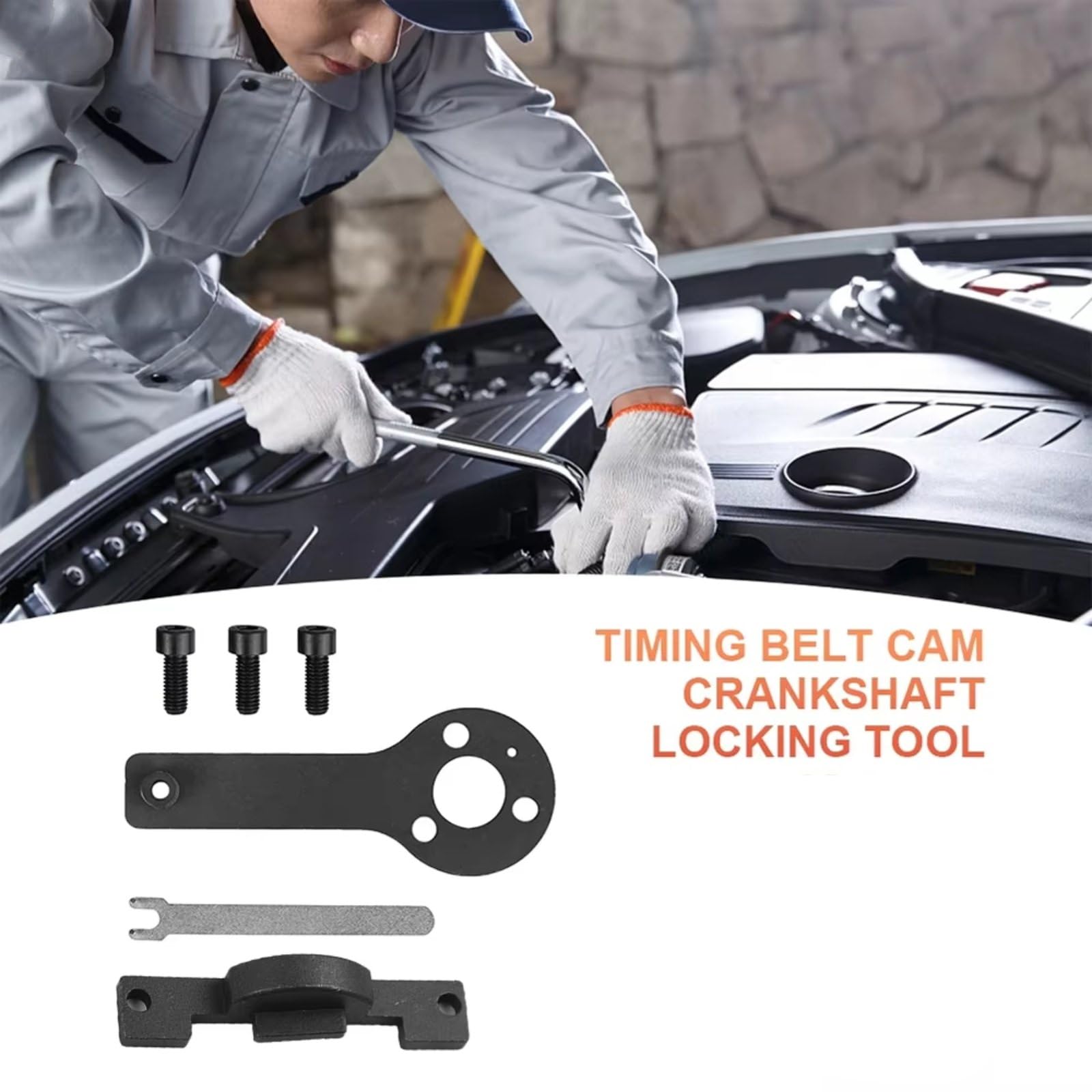 Herramienta De Ajuste del Motor Compatible con Chrysler para Ypsilon 2011-1.1 1.2 1.4 8 para Voltios litros Motor Árbol De Levas Bloqueo Kit De Herramientas De Sincronización