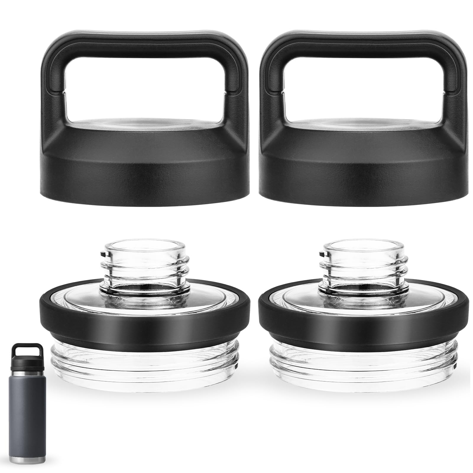 Amazon.com: Chug Cap for YETI Rambler Bottle, 2 Pack Replacement