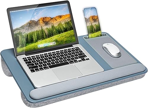 LAPGEAR Home Office Pro Lap Desk Slate Blue