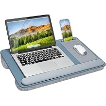 LAPGEAR Home Office Pro Lap Desk Slate Blue Fits 15.6" Laptop