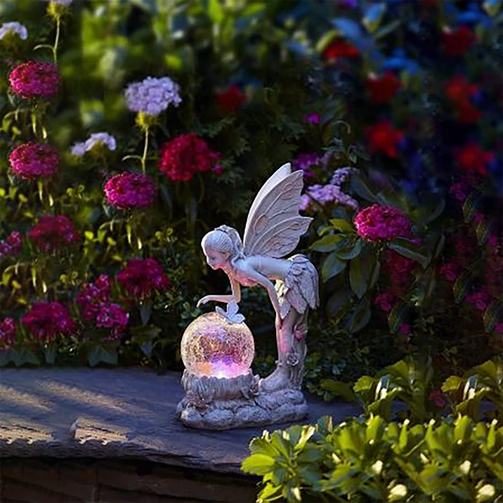 Fairy solar statue Clearance