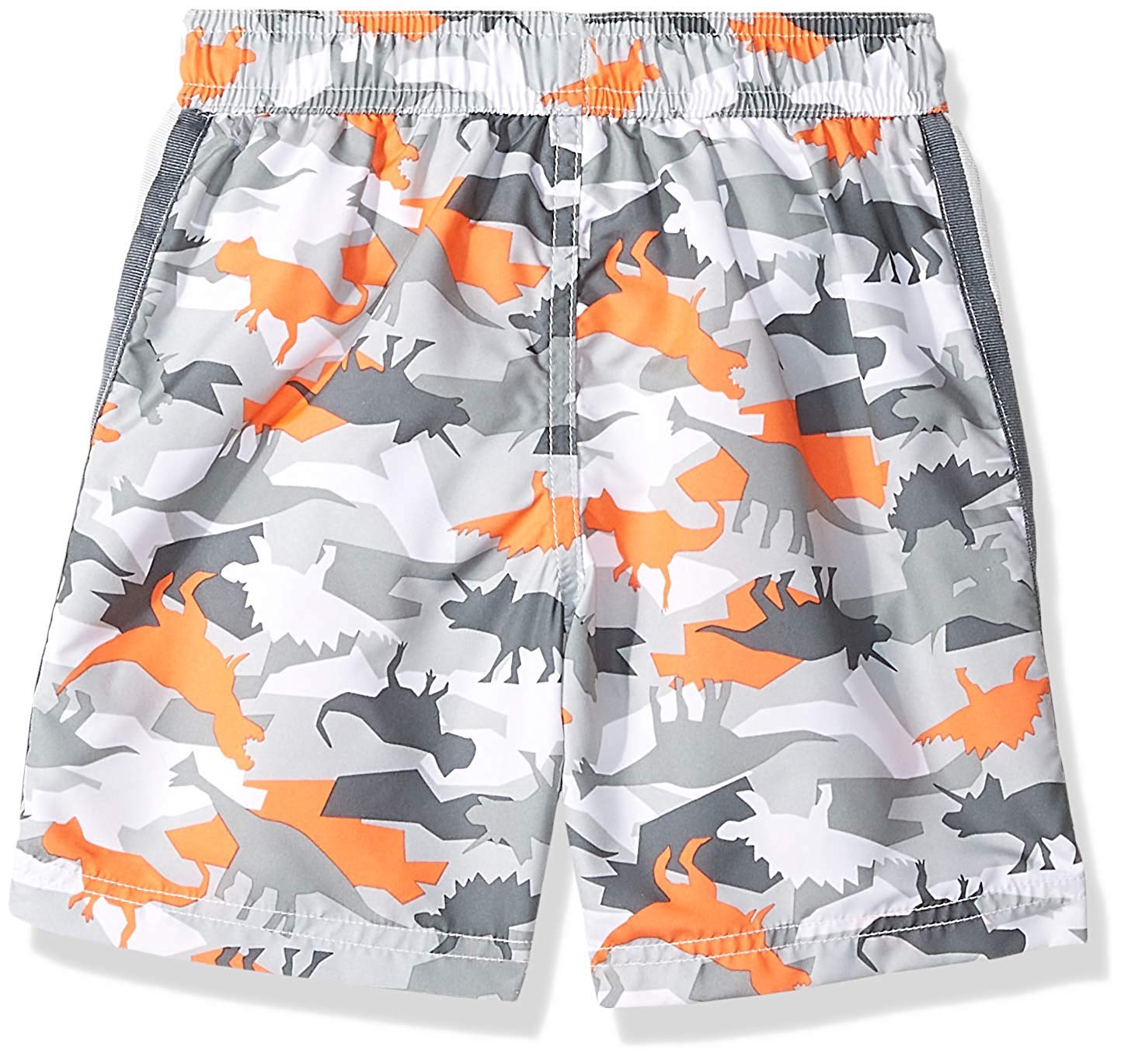 iXtreme Baby Boys Printed Swim Trunks, Charcoal, 18M