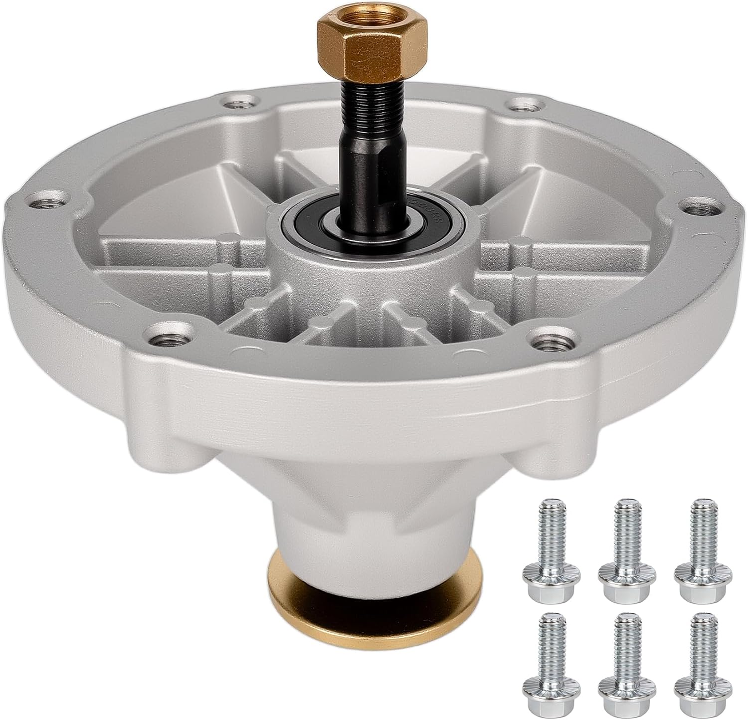 126-4630 Spindle Assembly, Compatible with Ex Mark Radius E-Series S-Series Zero-Turn Mower 44 48 52 60 Inch Deck, RAE708 RAS710 RAS720 RAS740, Replace 82-103 3-Pack