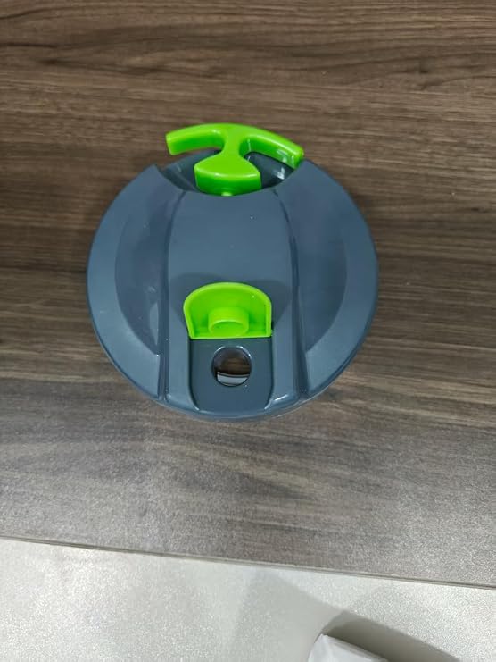 Manual Food Processor Vegetable Chopper, Compact Hand Pull Cord Garlic Crusher Onion Dicer for Herbs, Carrots, Pears 500ml（green）