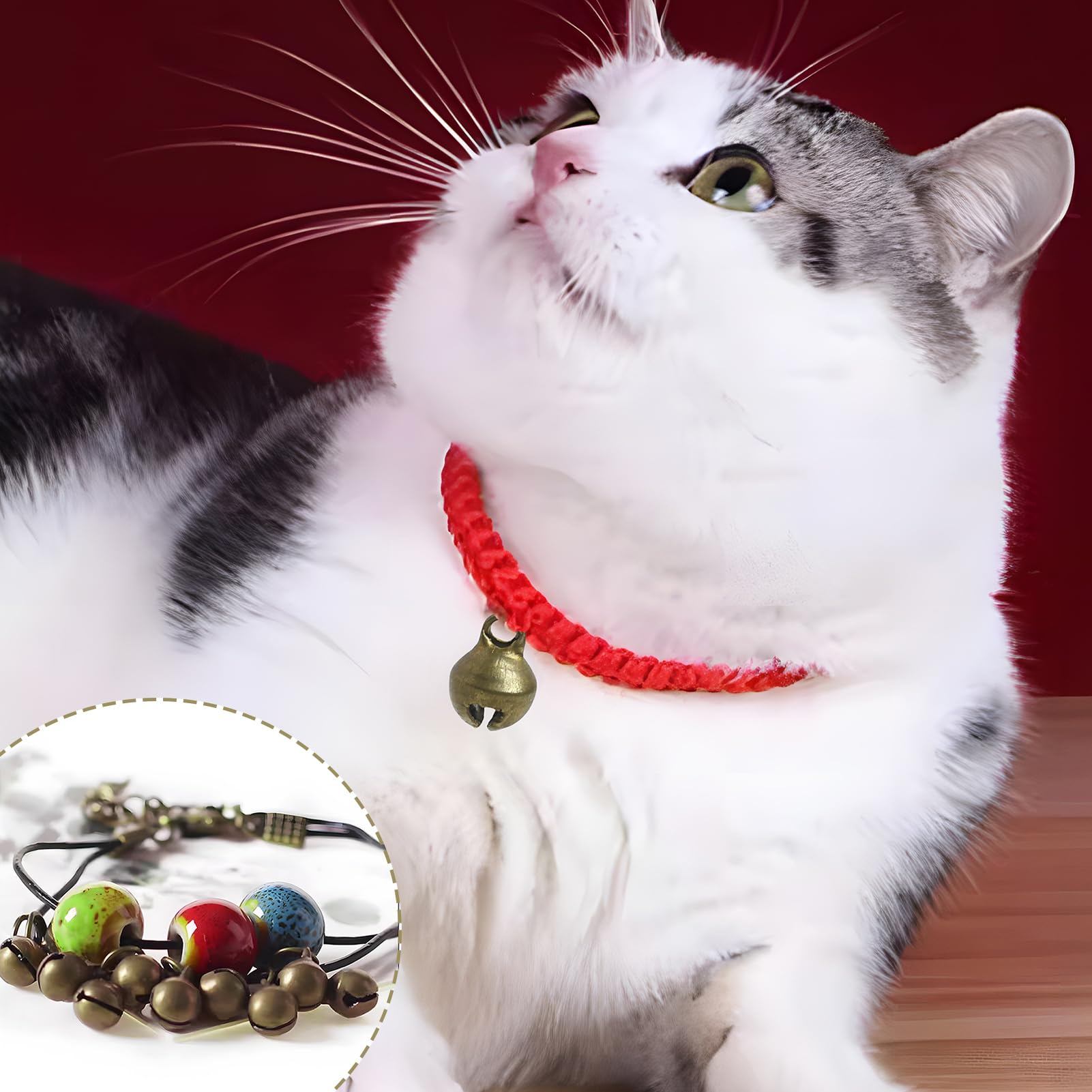 Grelots Clochettes 6 Mm - Lot De 200 - Alliage Zinc Bronze - Pour Décoration DIY, Noël, Colliers Animaux & Bijoux