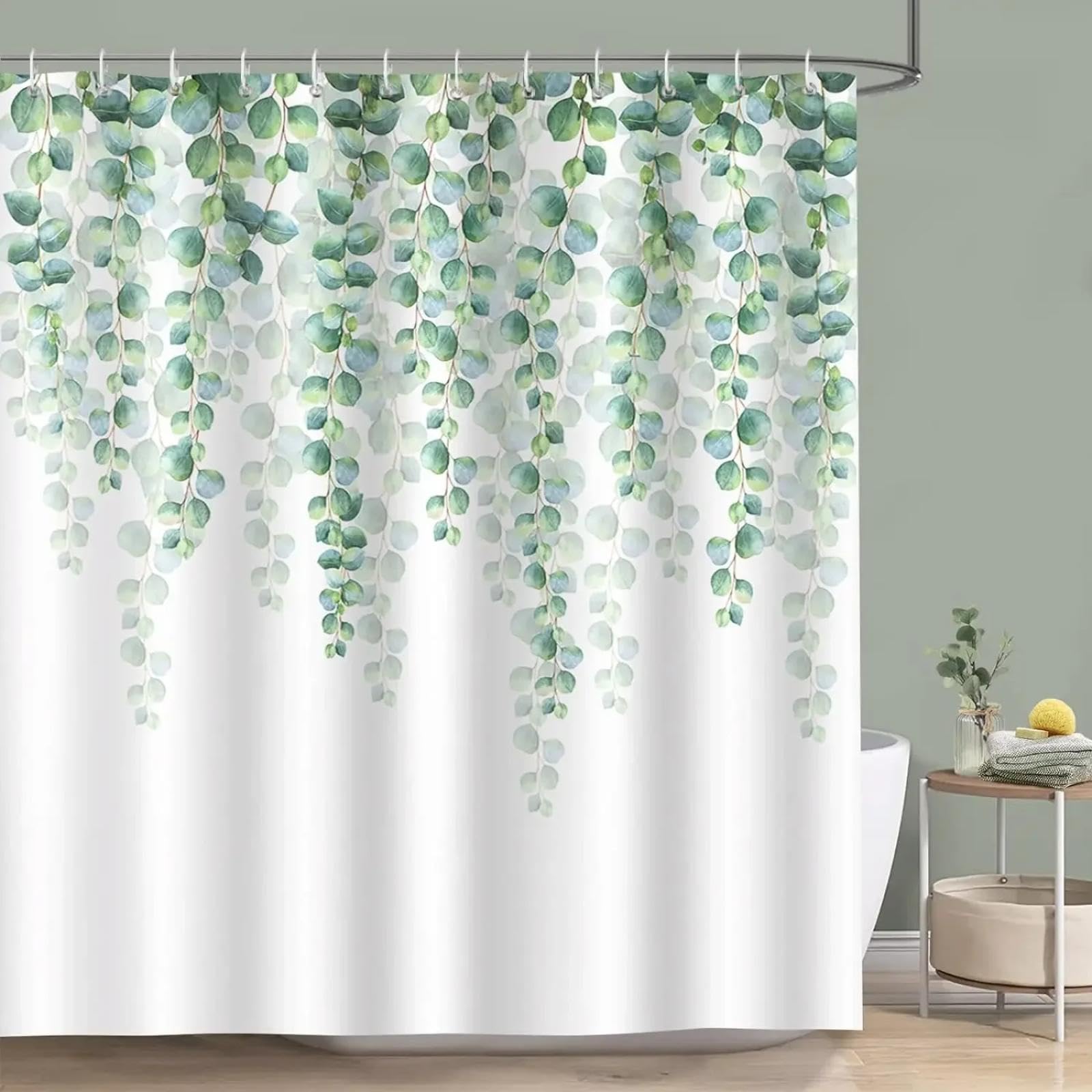 Rideau de douche forêt tropicale en tissu de qualité supérieure