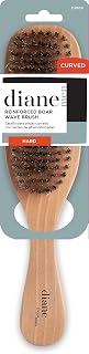 Diane D1004 Brosse à cheveux ondulée avec poignée en forme de sanglier et poils en nylon pour homme