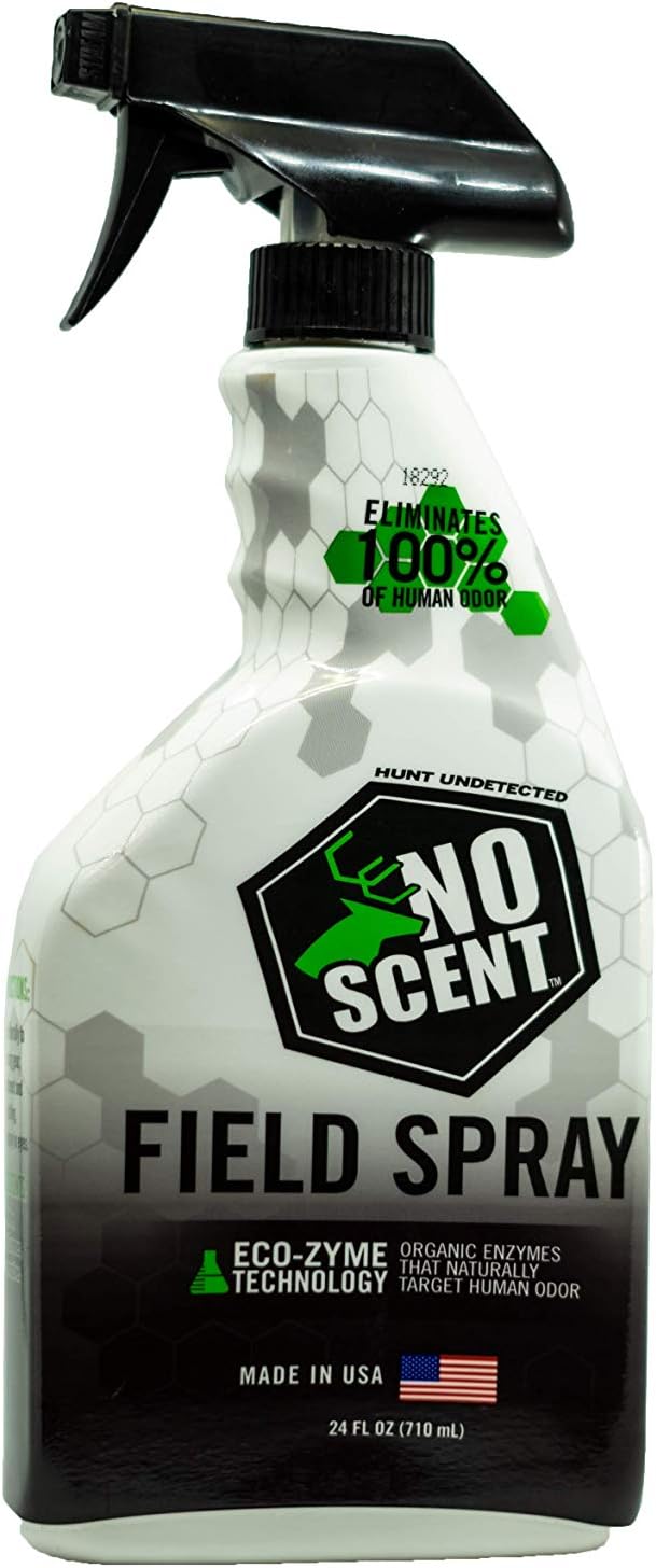 No Scent Full Bundle: 24oz & 8oz Field Spray, Laundry Pods, and Hair & Body Wash. Hunting Accessories, Odor Eliminator for Hunting Gear, Scent Elimination Value Pack : Sports & Outdoors