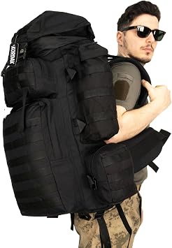 KORDAK 110 Litre Askeri Operasyon  antas , 110 Litre, ASK110LTSIYAHHH, Siyah