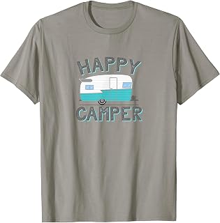 Happy Camper Vintage Shasta Trailer T-Shirt