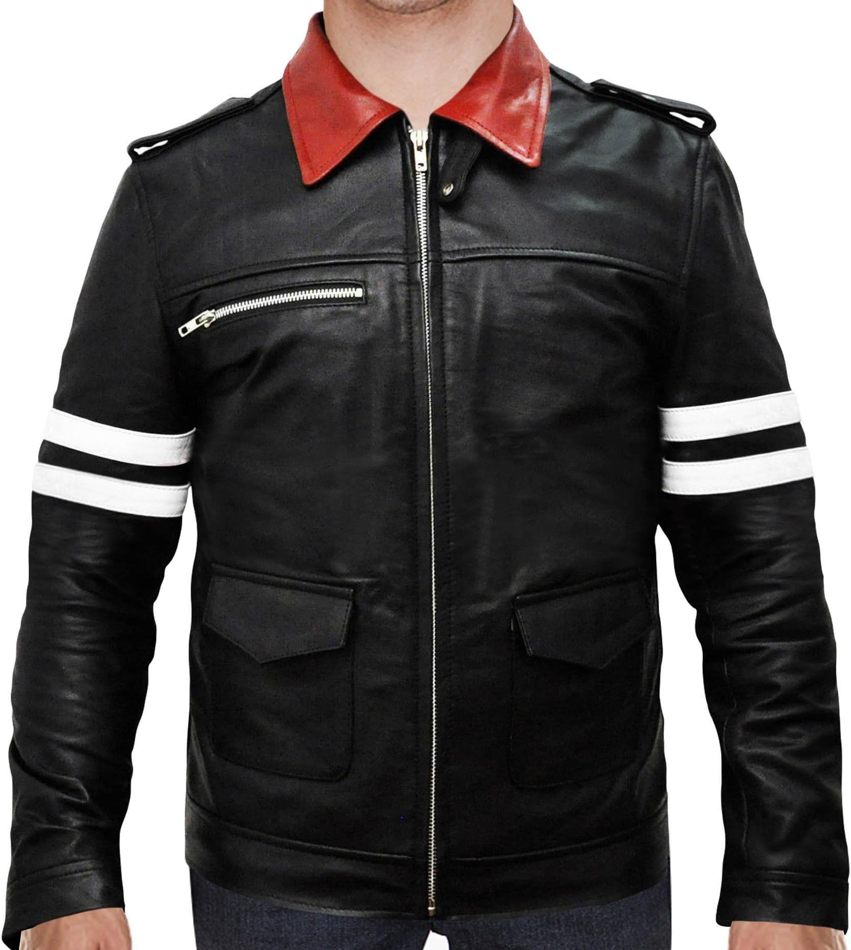 Alex Merbsir Protontype Jacket in Black Leather