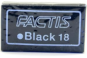 Pack Of 18 General's Factis Extra Soft Black Erasers