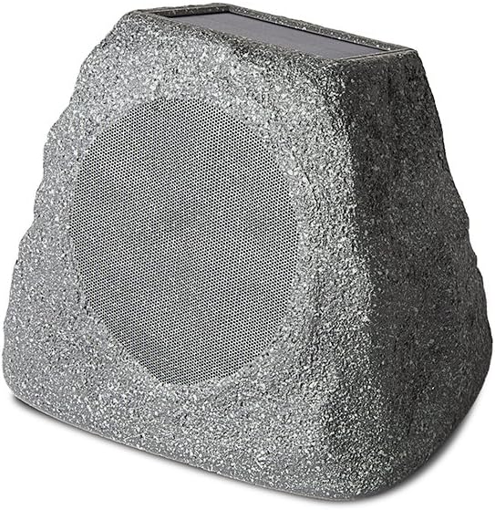 ION Audio Solar Stone | Wireless Solar-Rechargeable Outdoor Speakers (Pair)
