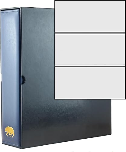 Miniatura 6 de Ursae Minoris Moneda o documentos coleccionables, página de coleccionista de polipropileno de un solo bolsillo para 60 documentos coleccionables de