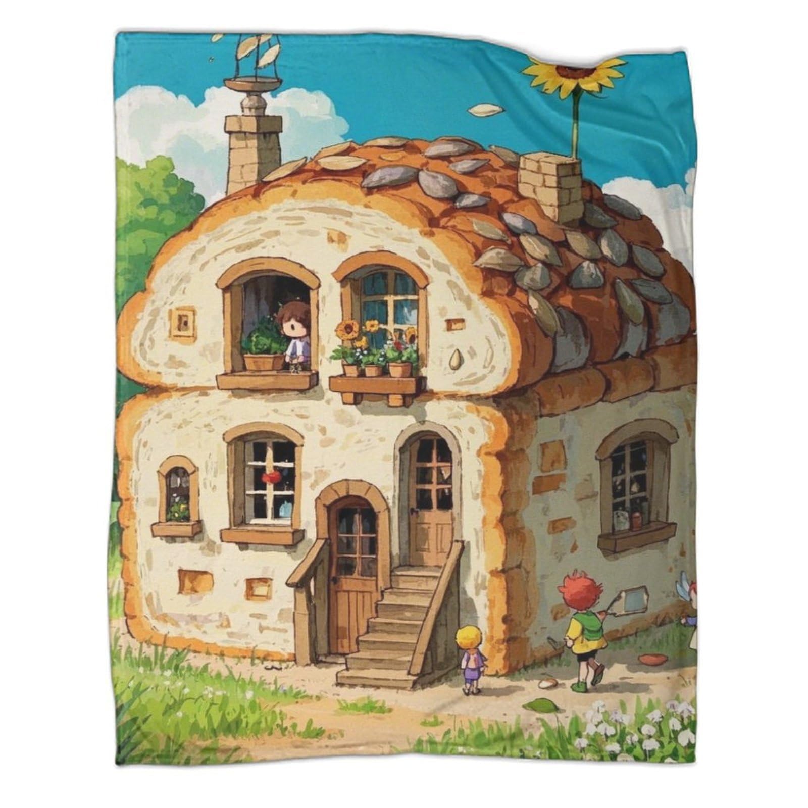 Couvertures Moelleux Lodge plaid chaud et doux pour cocon
