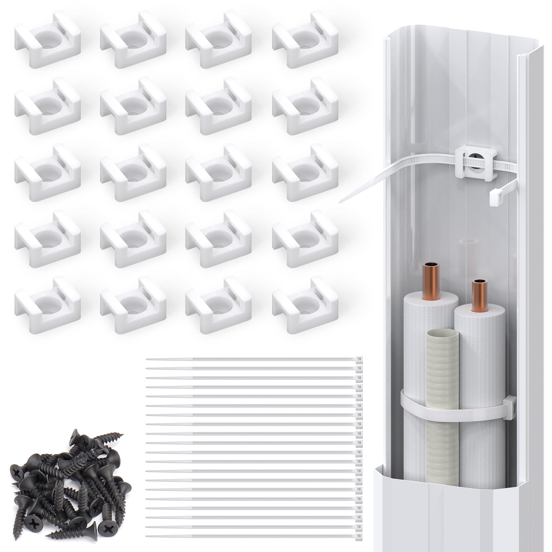 Slimduct Line Set Strap Kit- Line Sets For Mini Split Systems