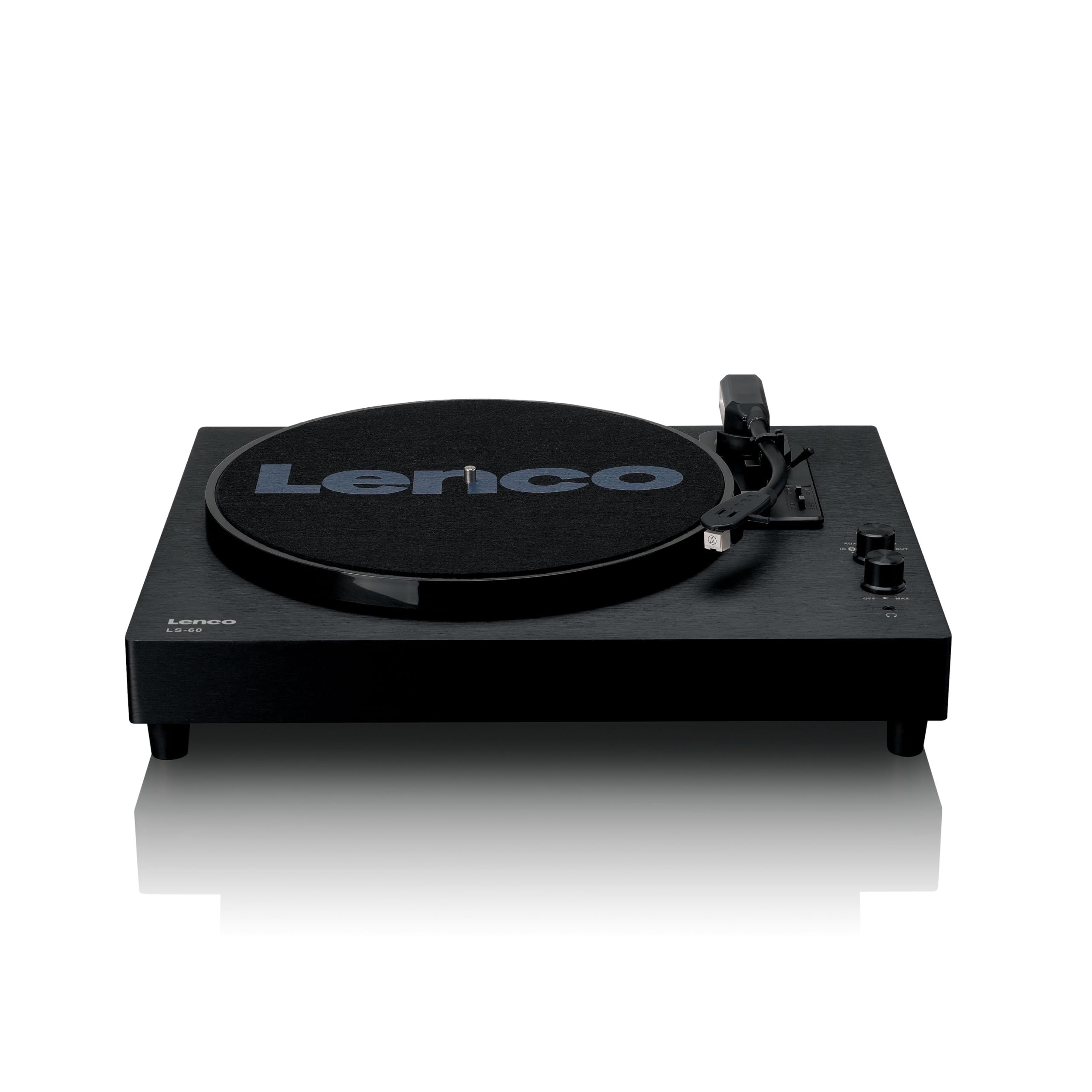 Lenco LS-60BK – gramofon z głośnikami i Bluetooth