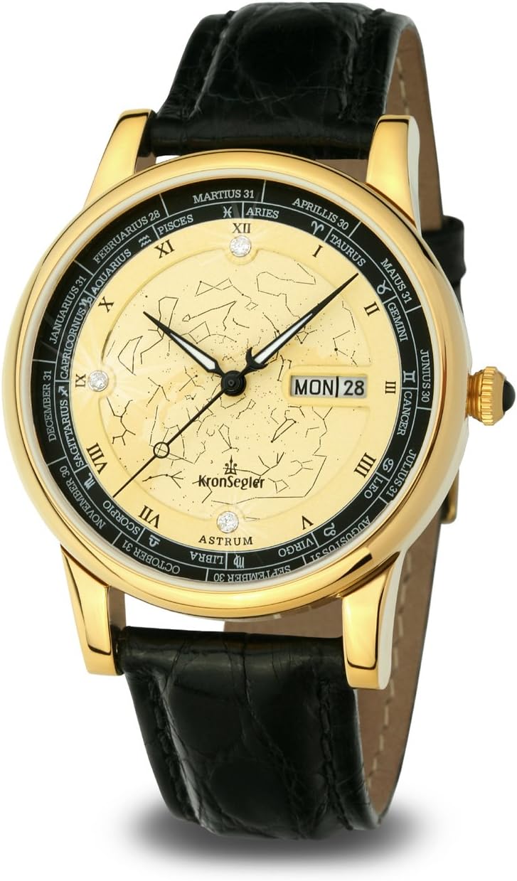 Kronsegler Astrum Automatic Brilliant Golden-Gold