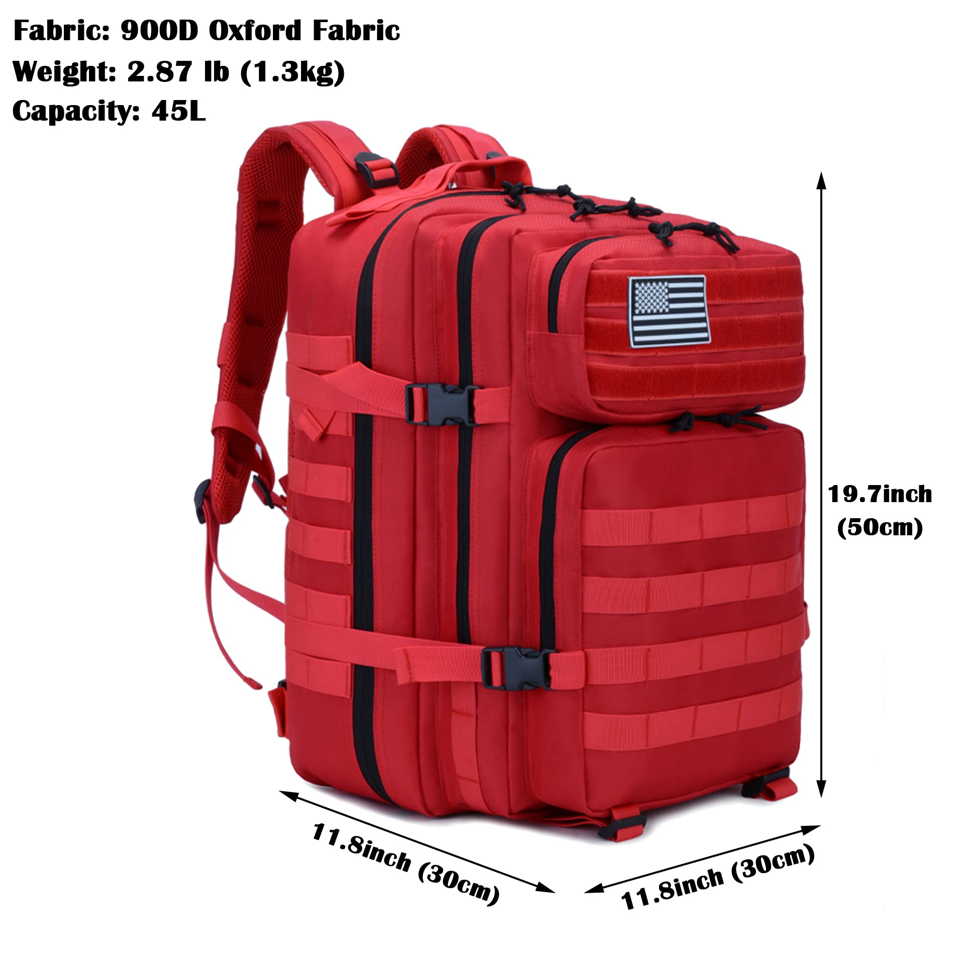 Spider Tactical Hook Patch [PVC Rubber-3.0 X 2.0 inch] Blk/Wht