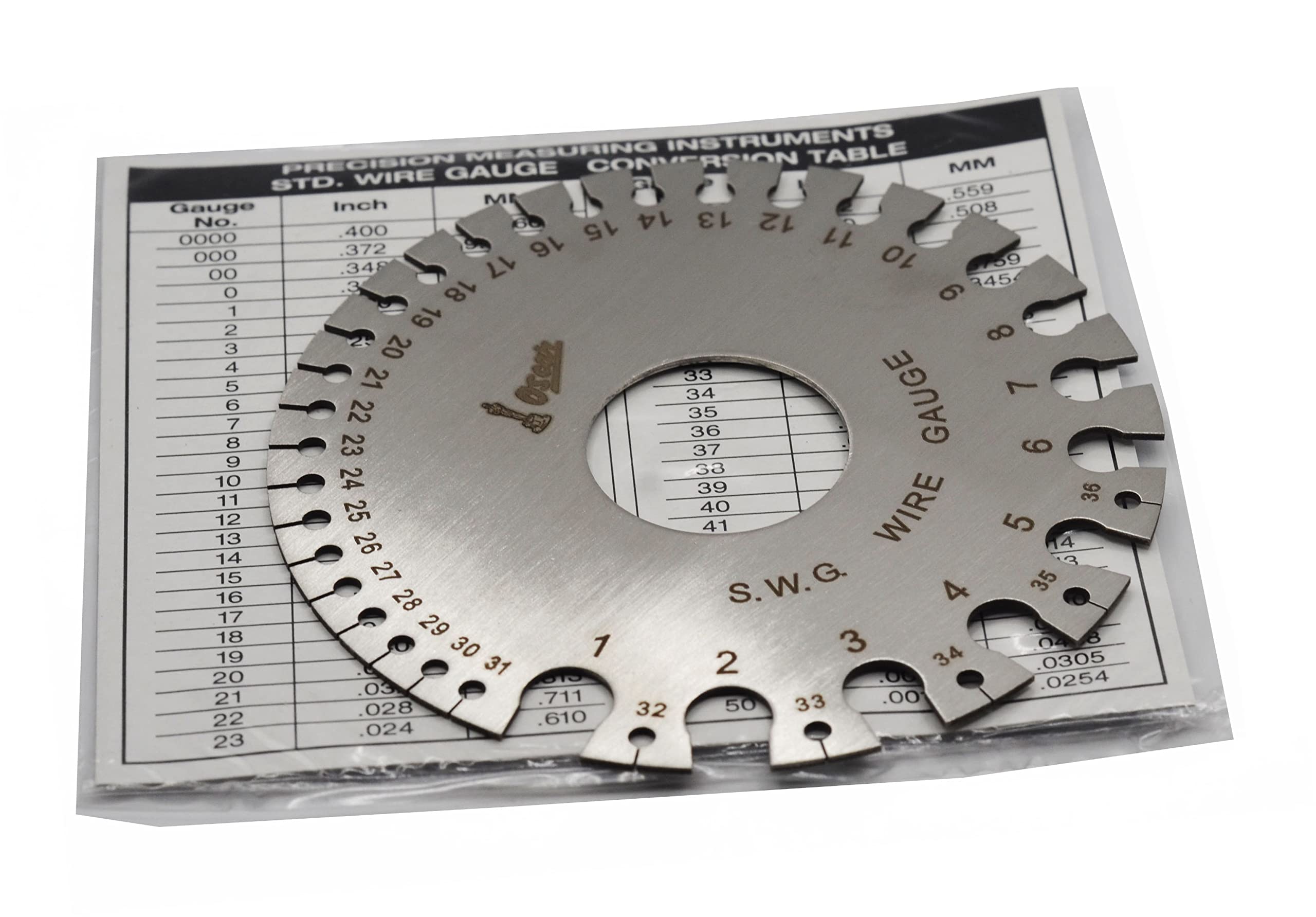 See full amazon price history chart for OSCAR Stainless Steel 2 Sides Round Wire Thickness Gauge Meter Tester Ruler Diameter Measuring Tool Only (Silver) OSCAR Stainless Steel 2 Sides Round Wire Thickness Gauge Meter Tester Ruler Diameter Measuring Tool Only (Silver) (B09RQTHZK5) Amazon Price History, Amazon Price Tracker