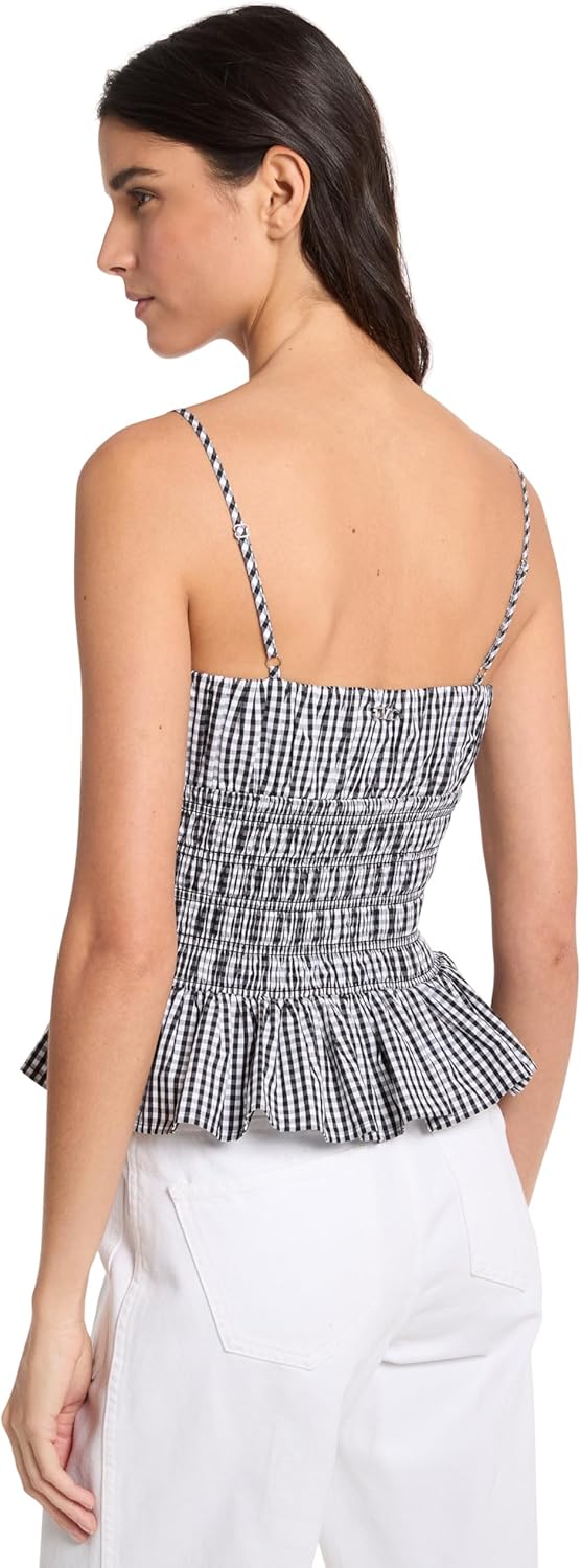 Michael Kors Women's Gingham Smock Top