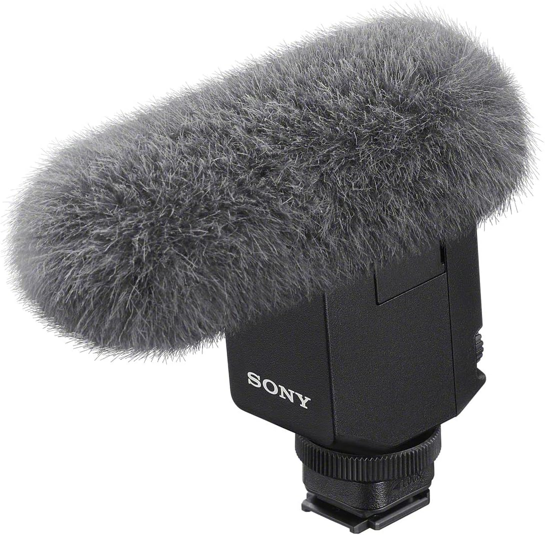 Sony ECM-B10 Camera Microphone, Shotgun Microphone, Variable Directivity, Windscreen Included
