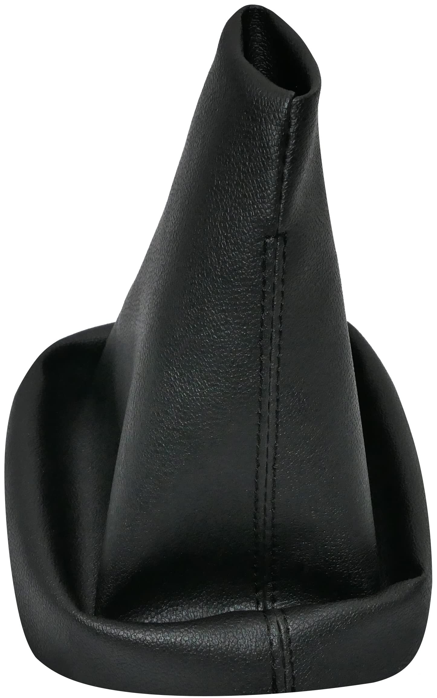 Soufflet Boîte Manuelle AERZETIX - C64215 - Soufflet De Levier De Vitesse En Cuir Véritable - Compatible Avec Ford Fiesta 2013-2017 - Couleur : Noir Avec Surpiqûres Rouges - Pour Boîte De