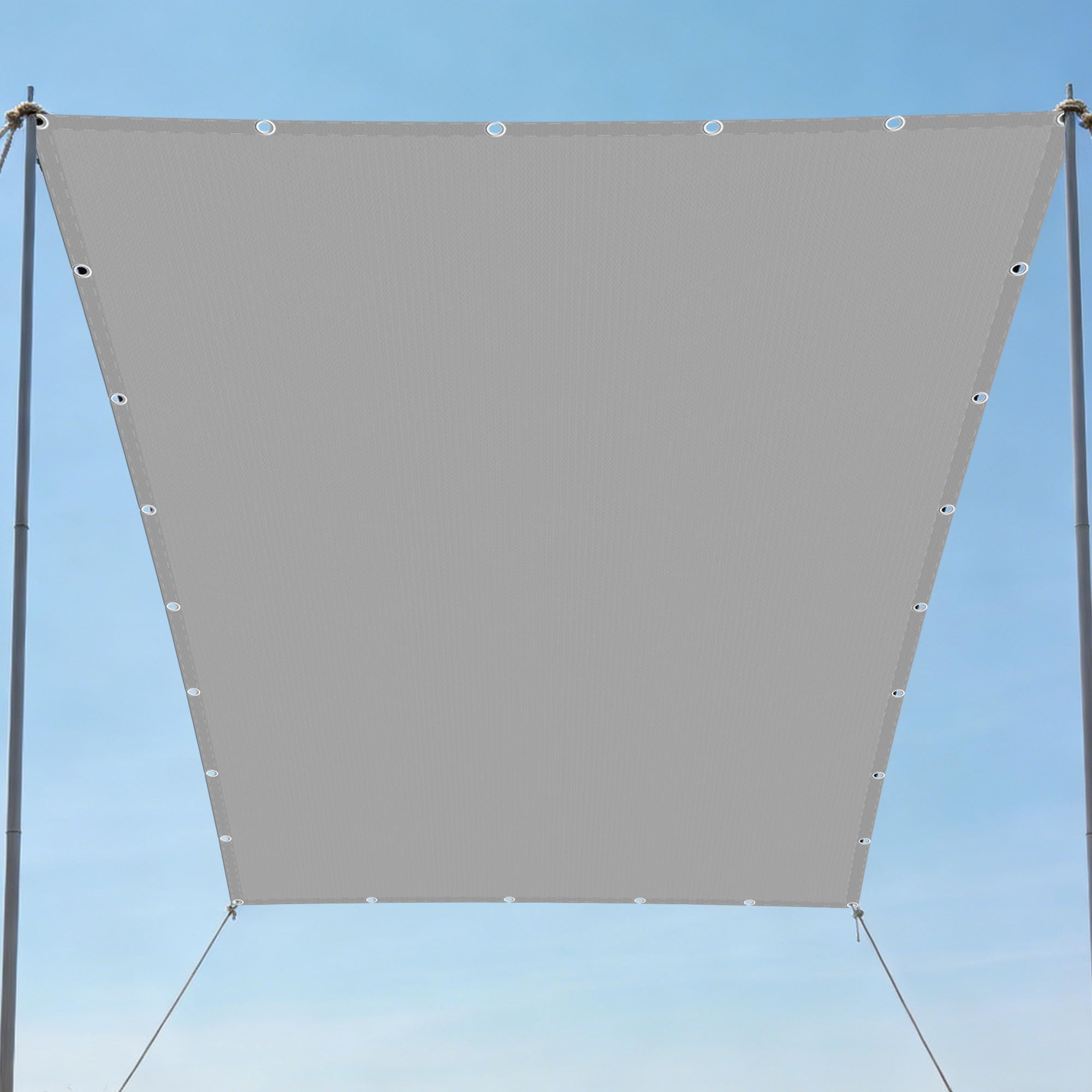 Toile ombrage imperméable 100 x 200 protection UV pour jardin et balcon