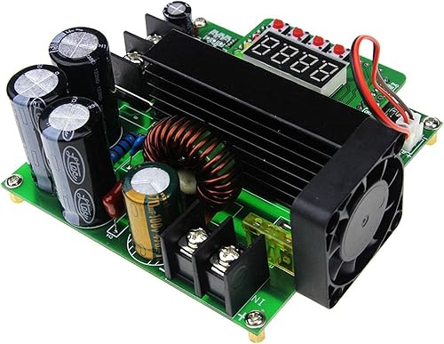 Miniatura 5 de Convertidor de impulso de control numérico CC CV Módulo elevador ajustable 8-60V a 10-120V 15A 900W Salida 48V 24V 12V Fuente de alimentación