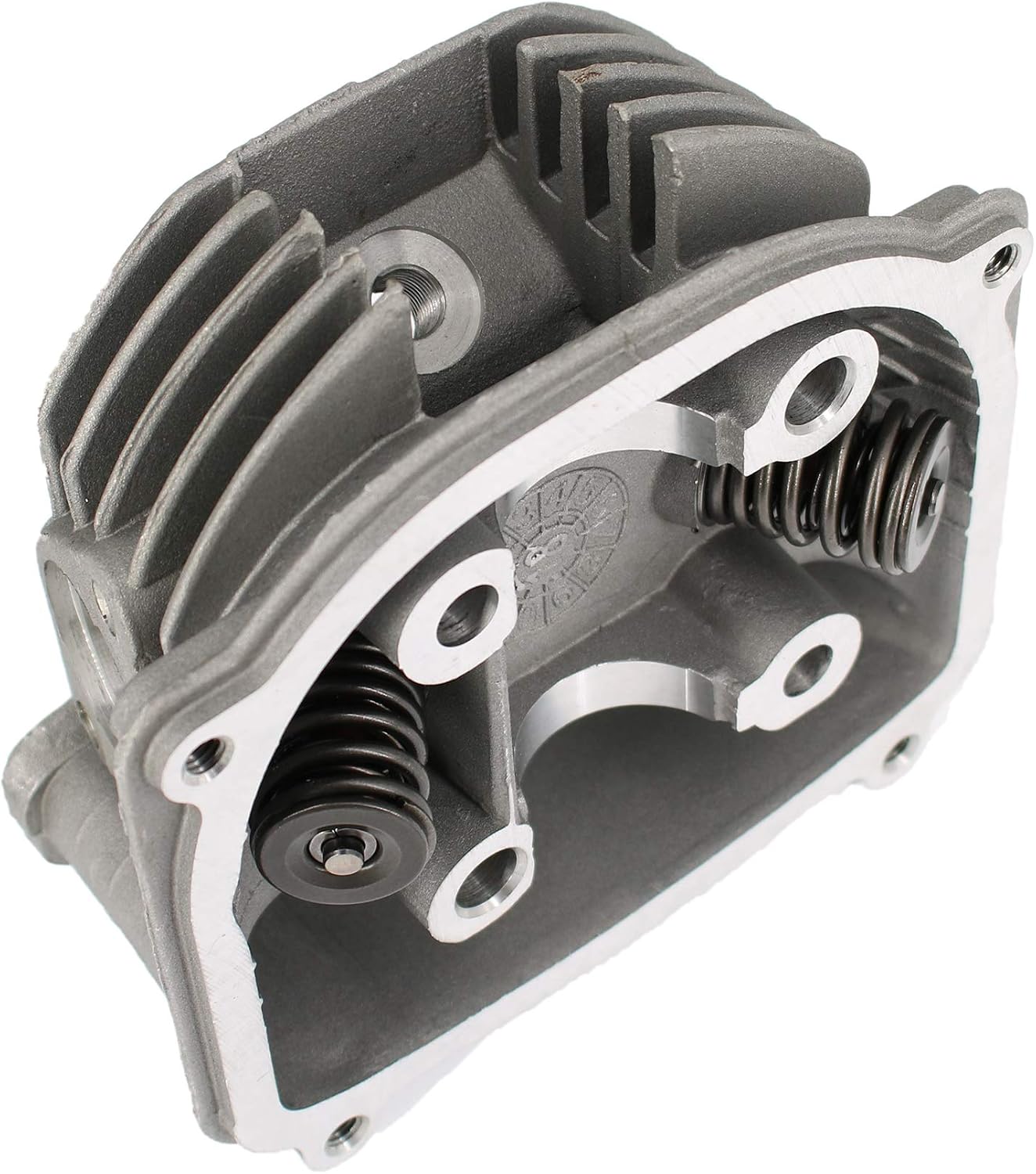 Glixal ATGT-021 GY6 125cc 150cc to 155cc 58.5mm Performance Cylinder Head Assy with Valves Set for 152QMI 157QMJ Chinese Scooter Moped ATV Go Kart Engine (None EGR Type)
