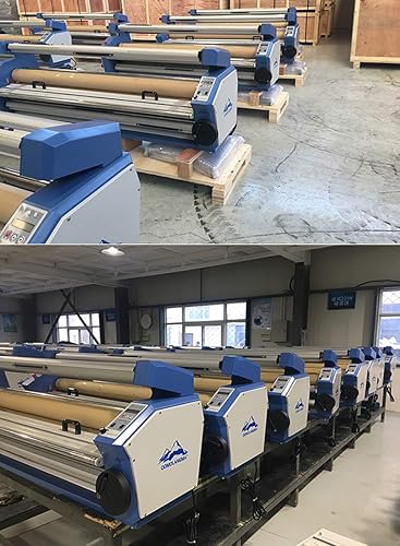 Miniatura 8 de US Stock - Laminador en frío de gran formato de 55 pulgadas con soporte completo automático de rollo a rollo asistido por calor Máquina de