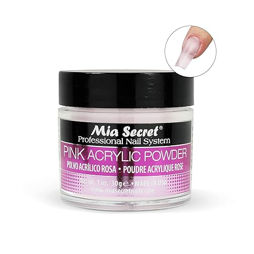Miniatura 3 de Mia Secret Sistema de uñas acrílicas profesional Polvo acrílico rosa 1 OZ