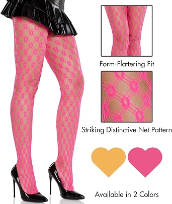 Leg Avenue Women's Eyelet Net Tights