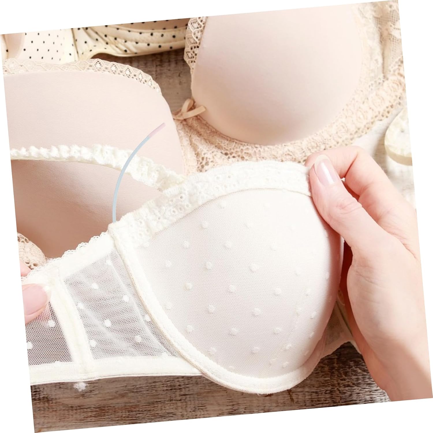COOPHYA 10Pairs Underwire Replacement for Bras Support Rings for DIY Repair for Full Coverage Bras Easy Sewing for Women