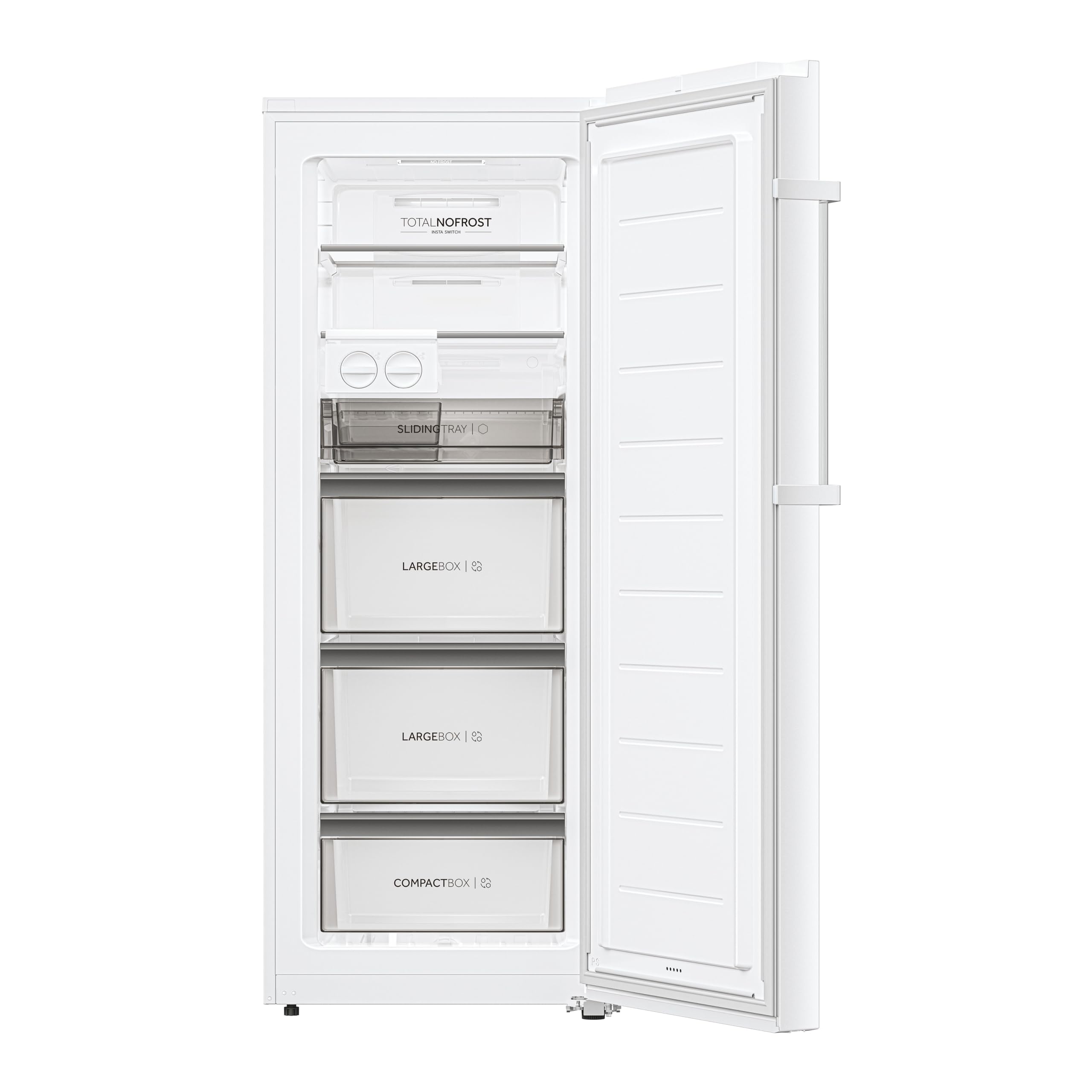 Haier H4F226WDH1 Congelatore/Instaswitch: refrigerazione o congelamento a seconda delle necessità/No Frost/Twist Ice Maker/Smart Hon-App/Inverter Compressore/Volume utile 226 L/Bianco