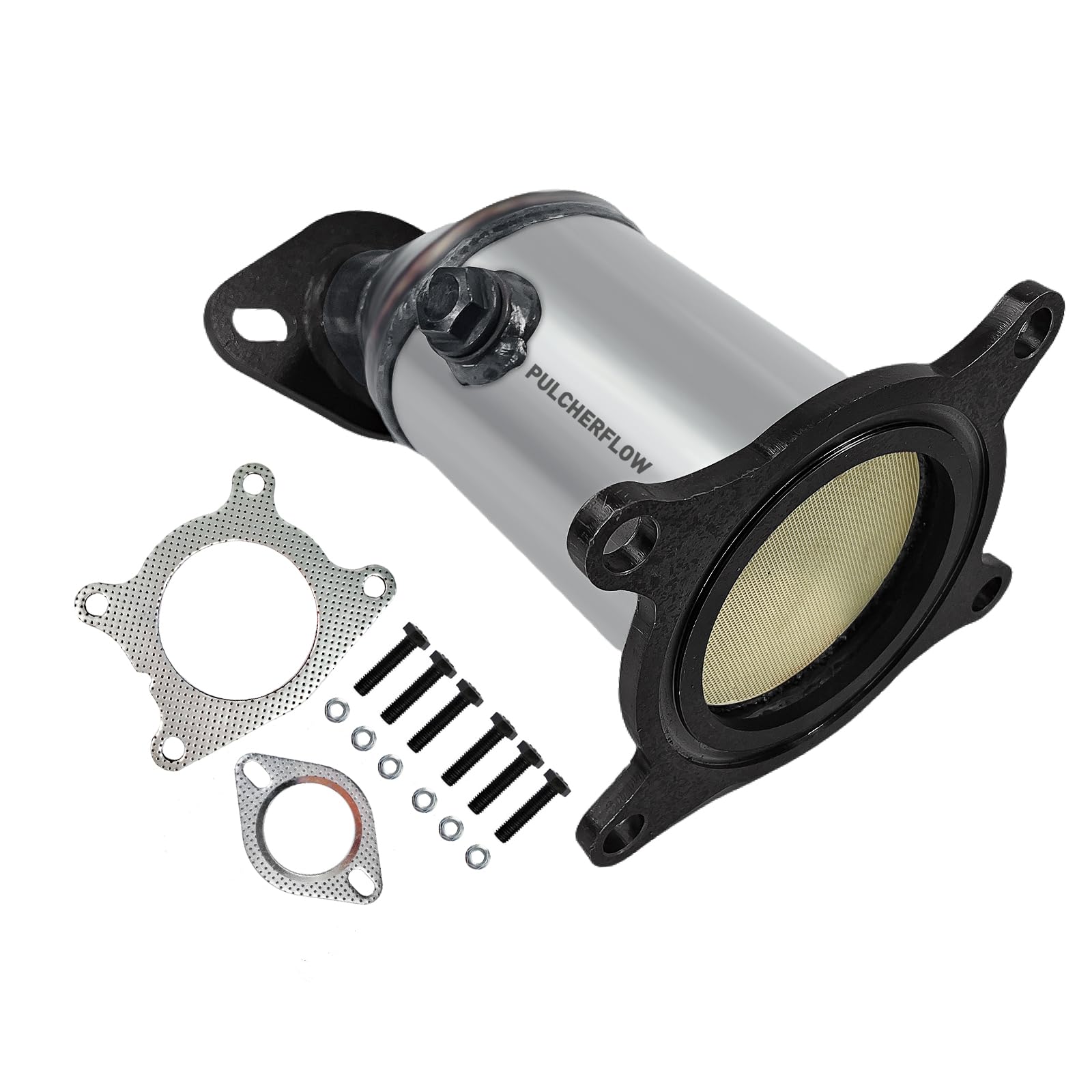 Left Catalytic Converter Fit for 2007-2010 Ford Edge, 2009-2010 Flex, 2010 Fusion, 2009-2010 LINCOLN MKS, 2007-2010 MKX/MKZ, 2007-2014 Mazda CX-9 3.5L V6 Catalytic Convertor(EPA Compliant)