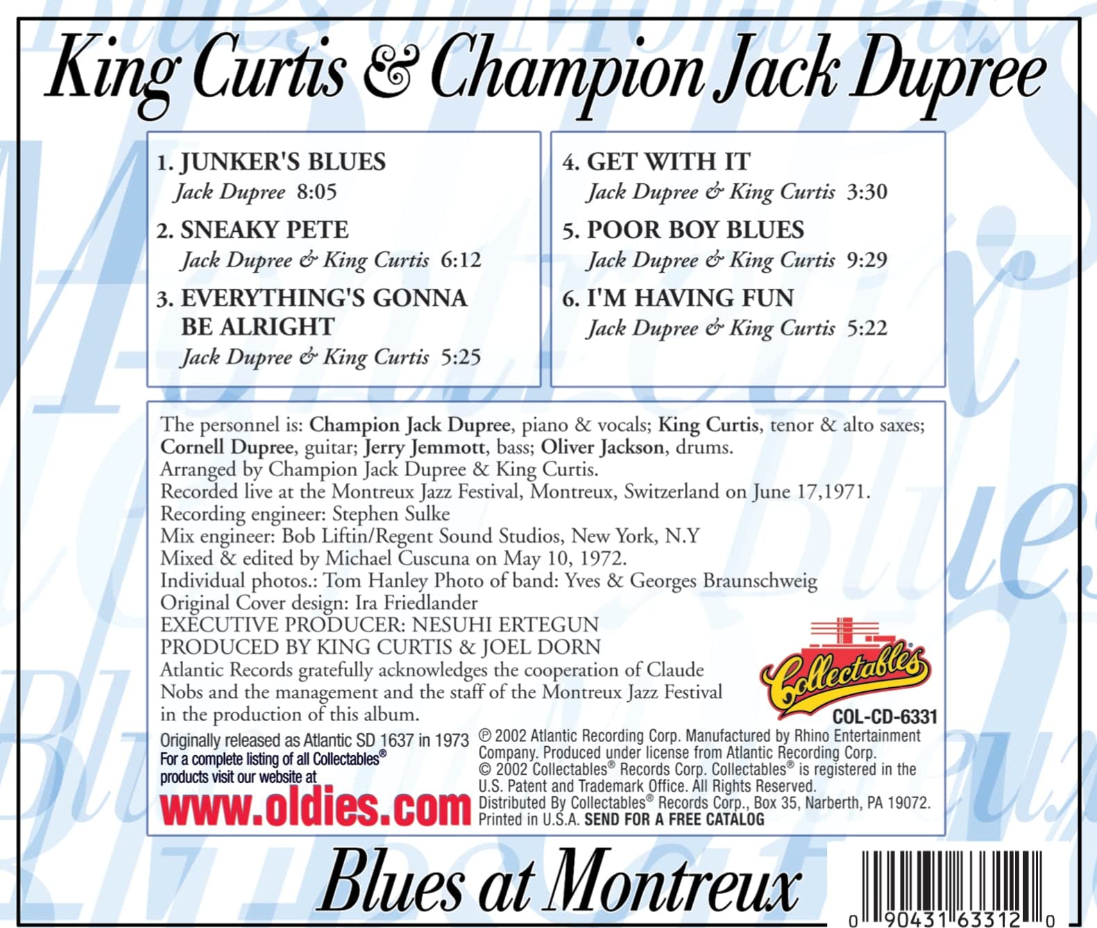 Blues At Montreaux