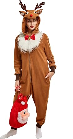 haikyuu Women Onesie Pajama Long Sleeve Hooded Kigurumi Homewear Costume Outfits