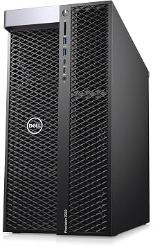 PCSP T7920 Rendering & Virtualization Professional Workstation, 2X Platinum 8168 2.70GHz 48-Cores/96-Threads Total, RTX 4000 8GB GDDR6, 1TB NVMe SSD, Flexbay, Win11 Pro 64GB DDR4 RAM