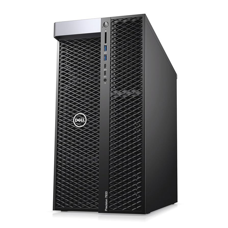 T7920 XEON Platinum 8160 2基 SSD1TB HDD2T Dell Precision T7920 2x Intel Platinum 8160 64GB 1TB NVMe