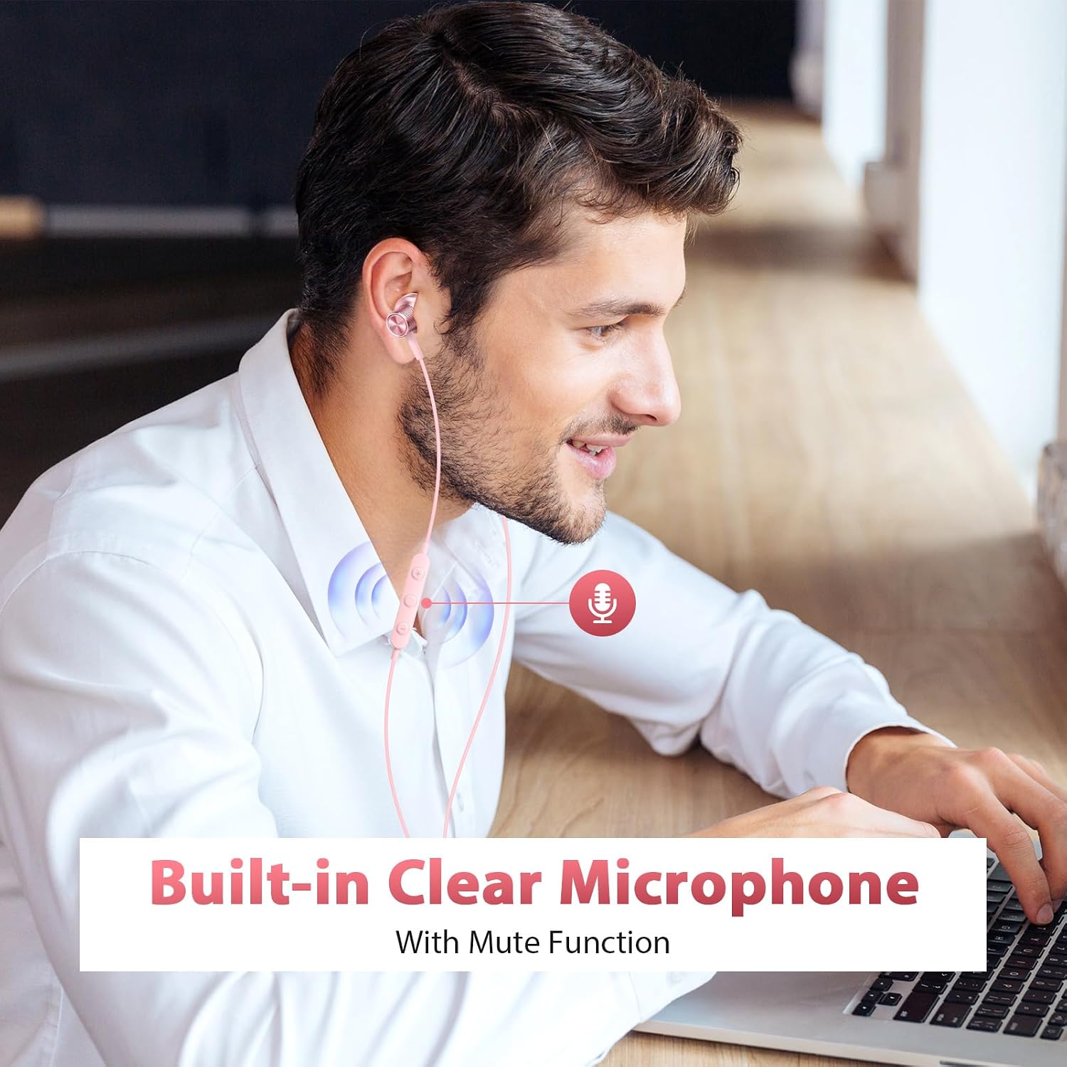 USB Earbuds Wired Headphones with Microphone for PC Computer,USB-A 8 71ECmUtVzPL. AC SL1500
